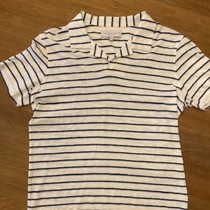 Orlebar Brown men's striped polo M